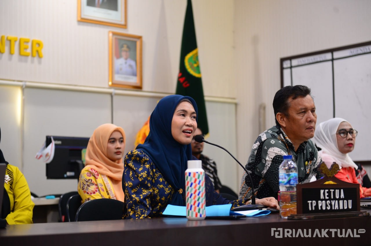 Dorong Layanan Terpadu, Ketua TP Posyandu Riau Targetkan Seluruh Posyandu Terapkan 6 SPM