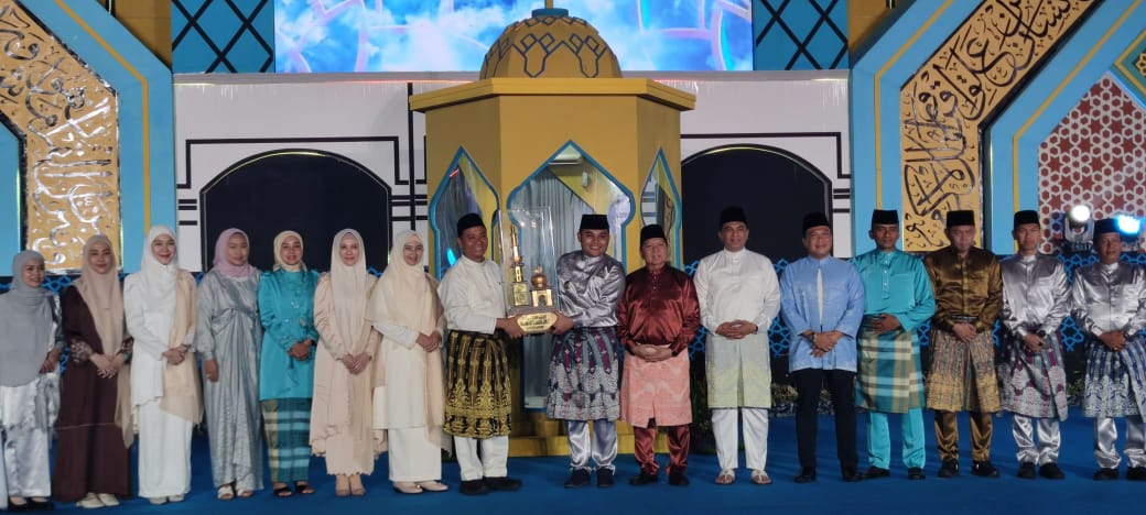 Kecamatan Bukit Raya Raih Juara Umum MTQ Tingkat Kota Pekanbaru Ke-57
