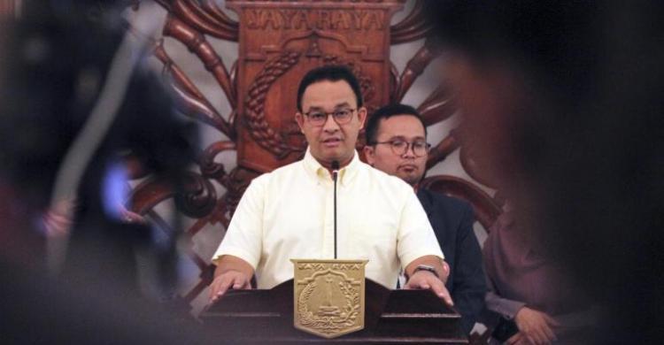 Polisi Latihan Tutup Jakarta, Anies Minta Lockdown Ke Jokowi