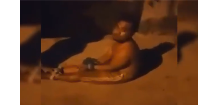 Video seorang jambret saat ditangkap kawanan bencong