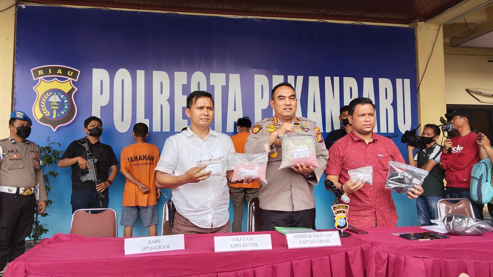 Napi Terlibat Narkoba Lagi, Kemenkum Ham Riau Janji Tindak Petugas Jika Terlibat