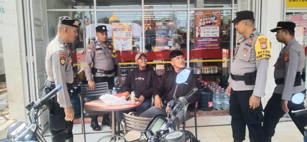 Tingkatkan Keamanan Saat Libur Isra Miraj dan Imlek, Polsek Bangko Pusako Gelar Patroli Rutin