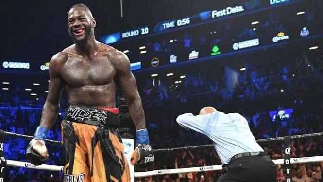 Mengerikan, Kekuatan Pukulan Deontay Wilder Usai Pecundangi Mike Tyson