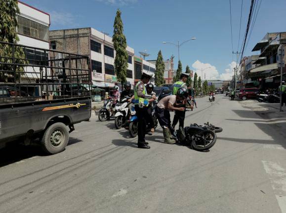 Hari Pertama Operasi Zebra Siak 2017, Puluhan Motor Terjaring di Dumai
