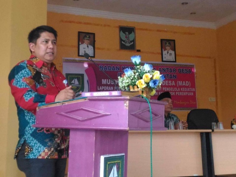 Hut ke 72 RI, Desa Damai Bengkalis Launching Website Resmi