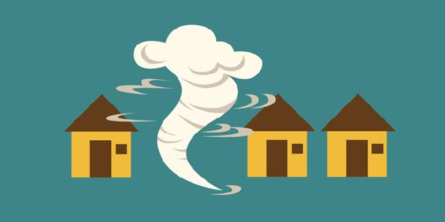 Puting beliung rusak 31 rumah di Deli Serdang