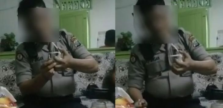 Oknum Polsek Itu Ternyata Gunakan Sabu di Rumah Bandar Narkoba