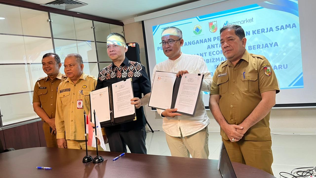 Gandeng Mbiz-Market, PT SPP Dorong Digitalisasi Pengadaan di Pemko Pekanbaru