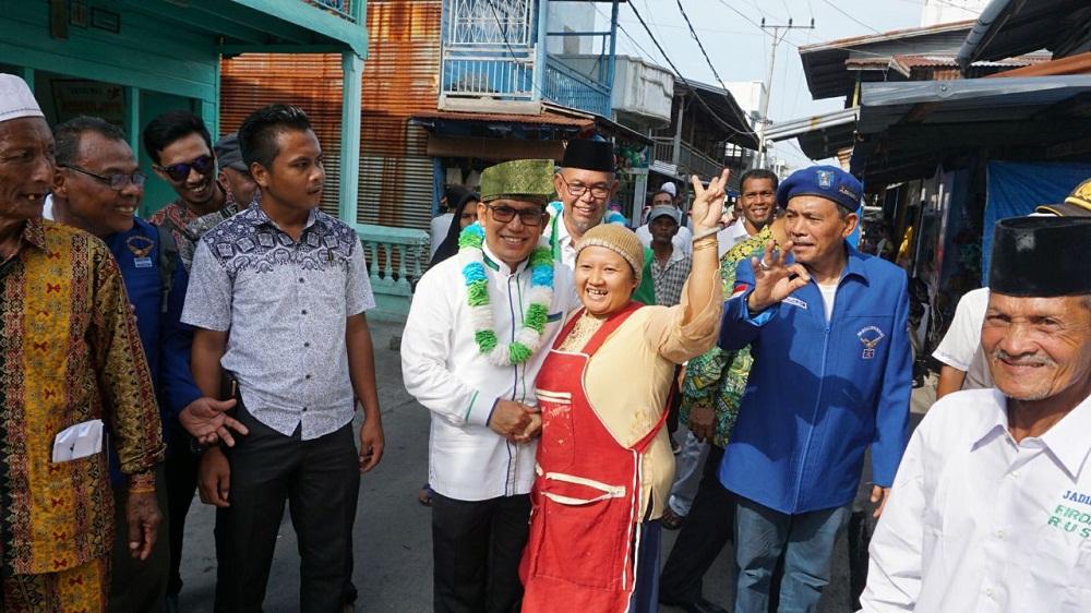 Rusli Pastikan Jalan Lintas Bagan, Kubu, Pedamaran, Panipahan dan Sungai Daun Dibangun Jika Menang