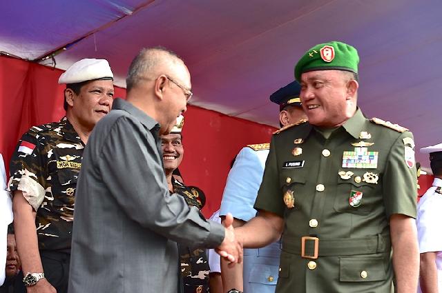 Pangdam Bukit Barisan Instruksikan Kondisi Bebas Asap Riau Dapat Dipertahankan