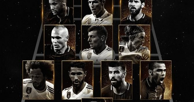 Ini Starting 11 Terbaik Menurut FIFA