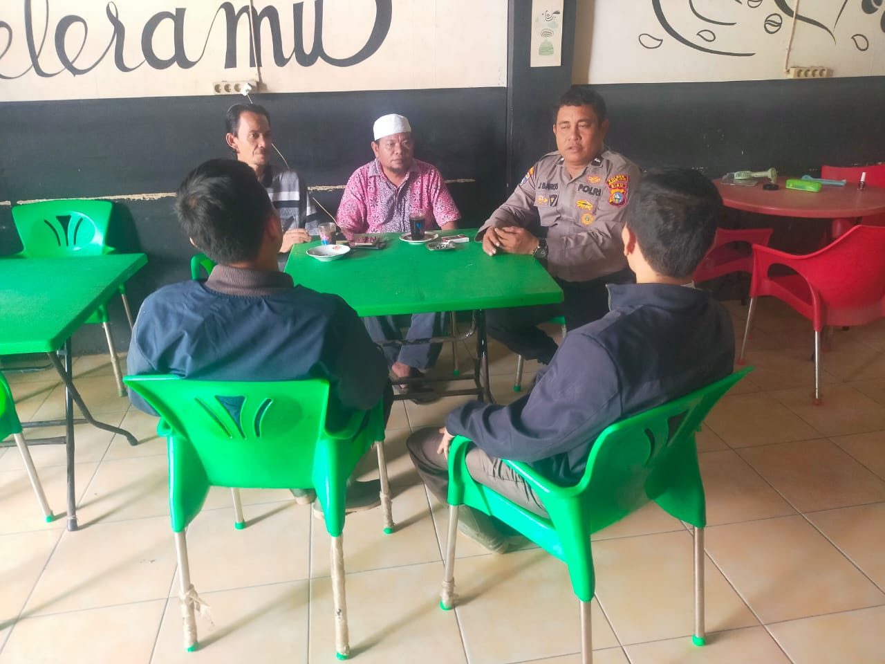 Polsek Bangko Pusako Gelar Sambang Warga Usai Pilkada Damai 2024