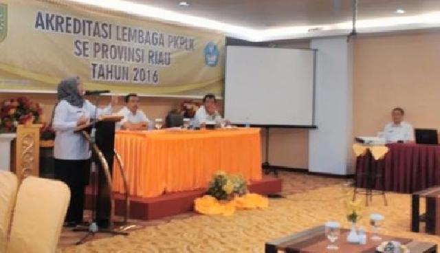 Disdikbud Riau Inginkan Lembaga PK PLK Terakreditasi