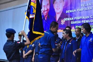 Pengurus Garda Muda NasDem Riau Resmi Dilantik