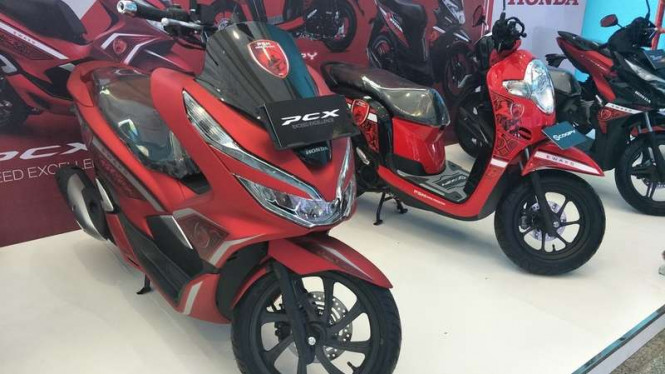 Honda Rilis PCX, Beat dan Scoopy Edisi Klub Sepakbola
