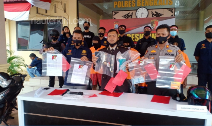 Gasak Uang Puluhan Juta Rupiah, Seorang Warga Bengkalis Ditangkap 