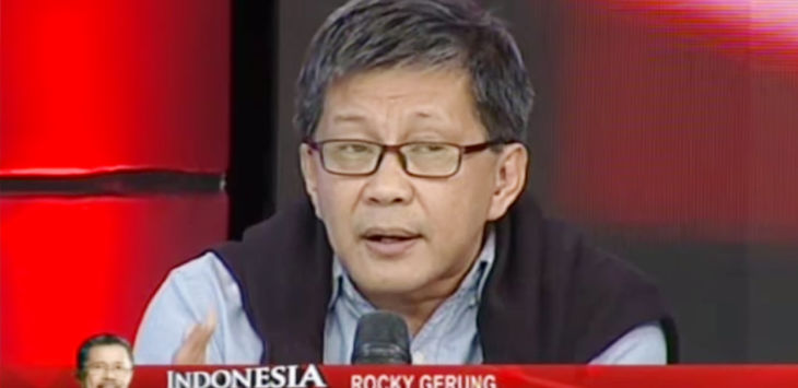 Rocky Gerung: Akbar Faisal Itu Politisi Gagal Akal!