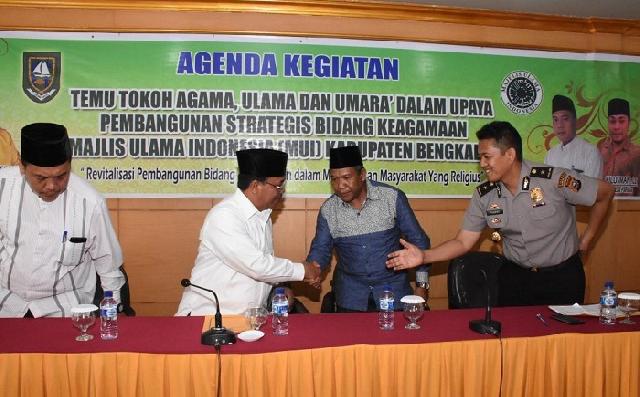 Bahas setrategis keagamaan, MUI Bengkalis gelar pertemuan dengan para tokoh
