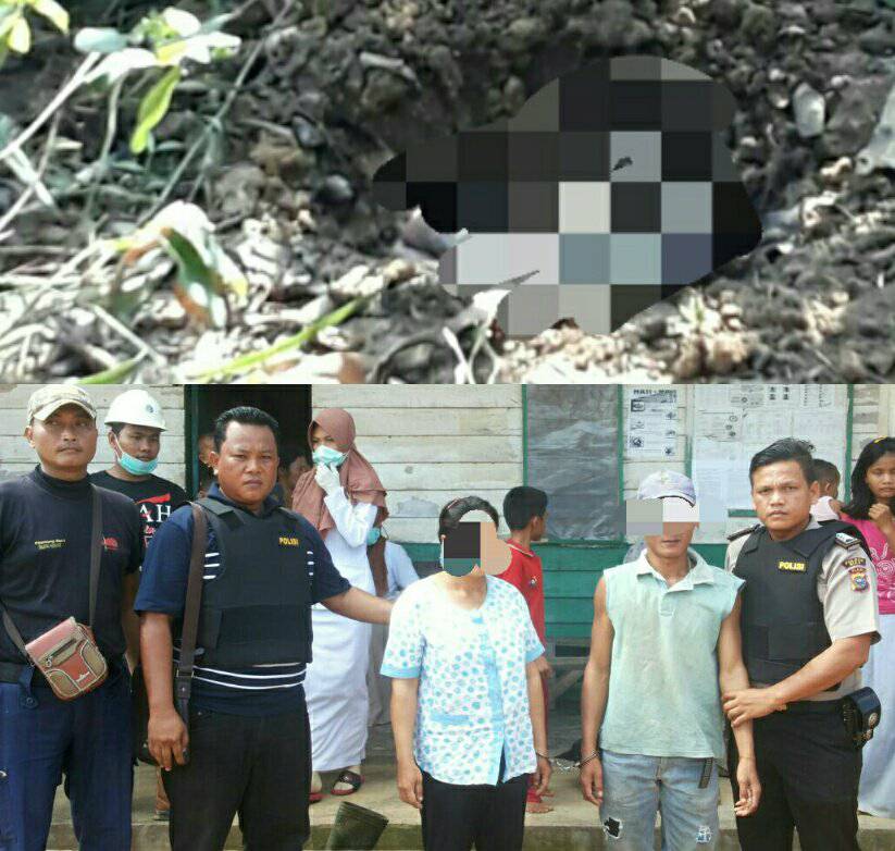 Bayi Ditemukan Tewas Terkubur, Diduga Hasil Hubungan Gelap