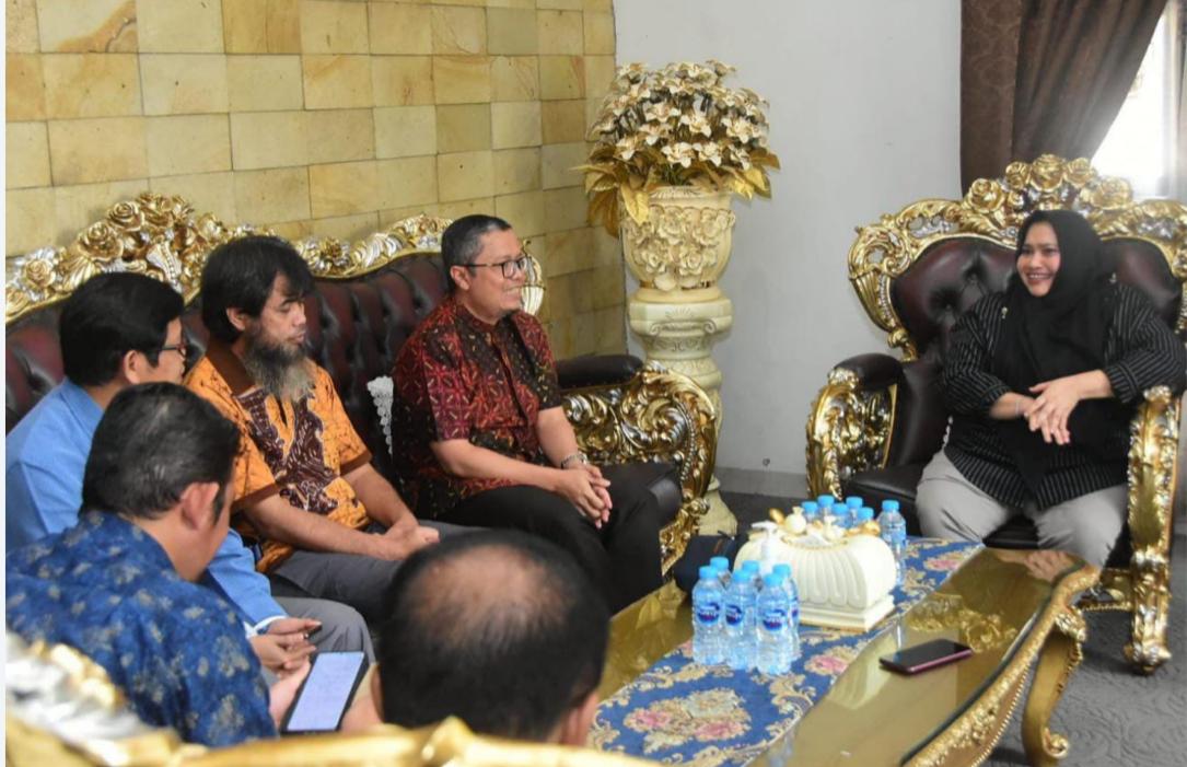 Bupati Kasmarni Terima Audiensi dengan Pertamina Hulu Rokan