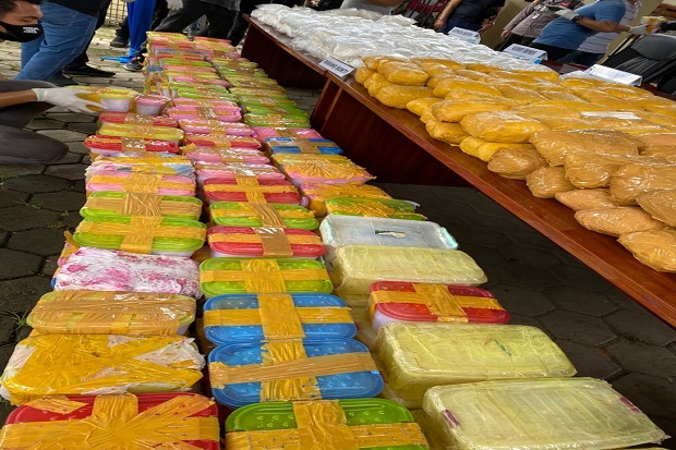 Mabes Polri Amankan Sabu Hampir Satu Ton dan Tangkap Pelaku Jaringan Internasional