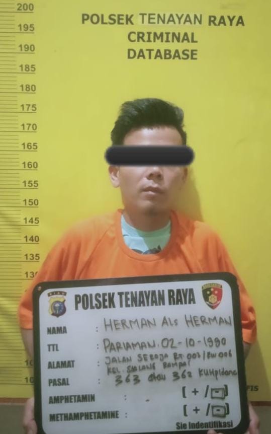 Nekat Curi Uang Teman Untuk Bayar Hutang, Pemuda Asal Sumbar Ditangkap