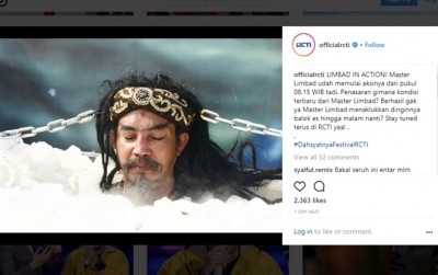 Pingsan setelah Aksi Berendam di dalam Es, Begini Nasib Limbad