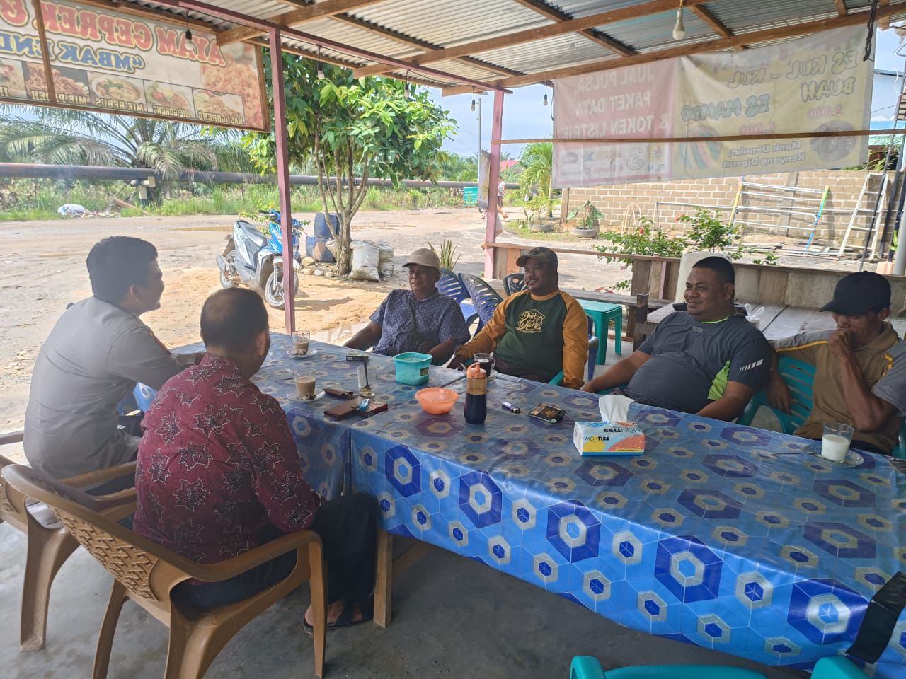 Polsek Bonai Darussalam Gelar Cooling System untuk Dukung Pilkada Serentak