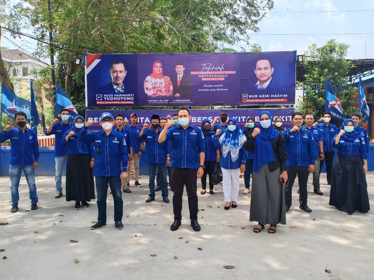 DPC Demokrat Bengkalis Setia dan Patuh Kepemimpinan AHY