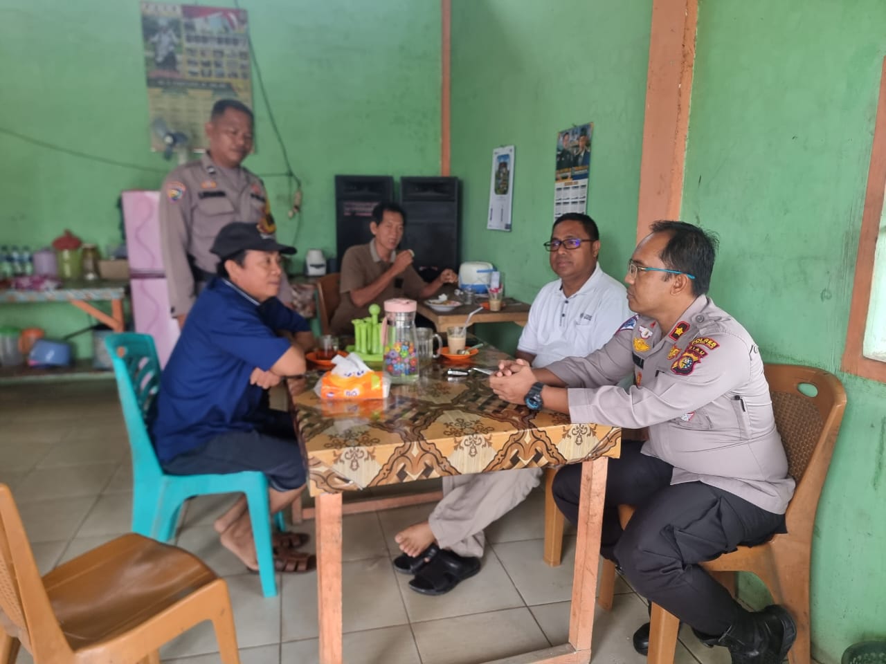 Polsek Kemuning Terus Gencar Cooling System Pemilu 2024