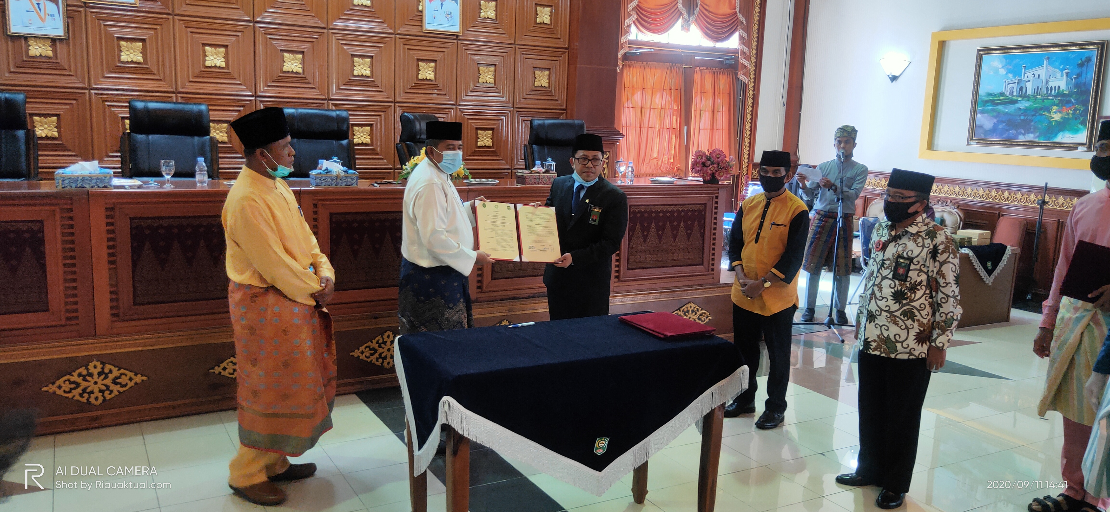 Tandatangan MoU Dengan Peradilan Agama Siak, Bupati Alfedri: Aplikasi E-Court Mudahkan Warga Lakukan Proses Peradilan