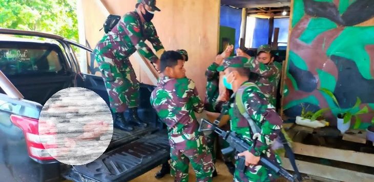 Berita Duka, 4 Prajurit TNI AD Tewas Diserang OTK saat Tidur, 1 Orang Hilang
