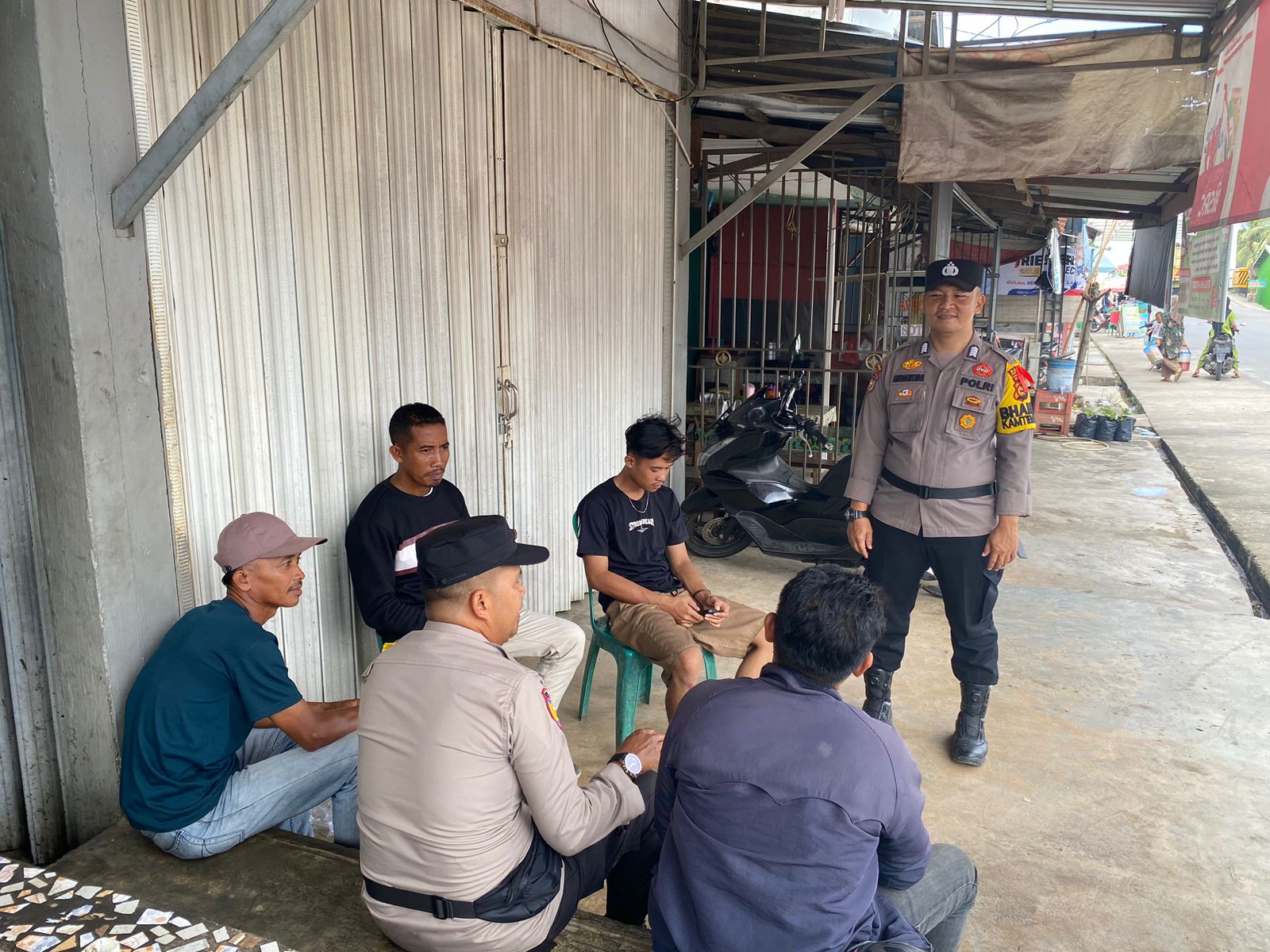 Polsek Kempas Pastikan Kamtibmas Jelang Pilkada Serentak 2024