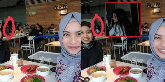 Horor.. Saat Dua Wanita ini Selfie, Muncul Penampakan Menakutkan