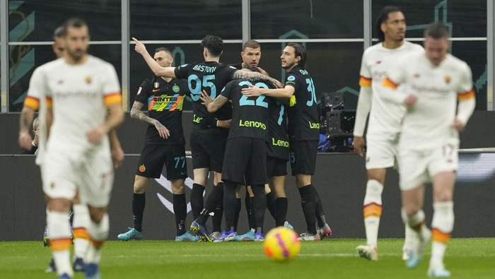 Hasil Coppa Italia: Inter Milan Singkirkan Roma
