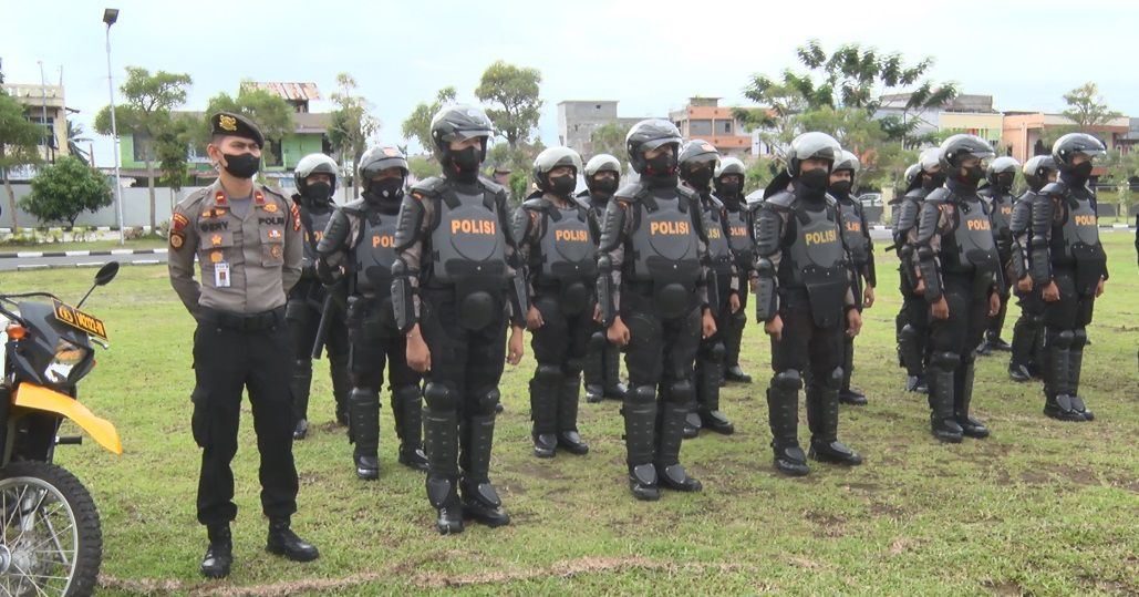 Polda Kerahkan 1.161 Personel Gabungan Pengamanan Unras di DPRD Riau