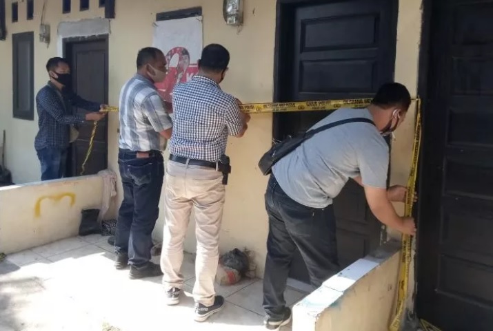 Lokasi Pembunuhan Janda dalam Kardus Keluarkan Bau Menyengat