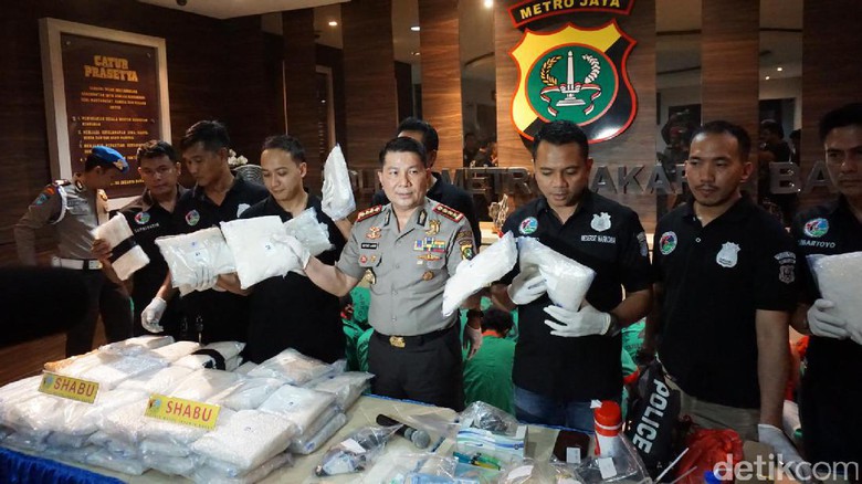 Polres Temukan 60 kg Sabu di Sebuah Mal