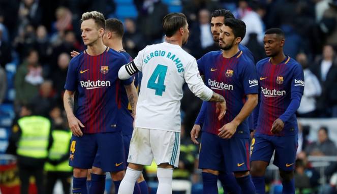 Pukul Suarez, Ramos: Di Barcelona Saya Akan Dituntut Penjara