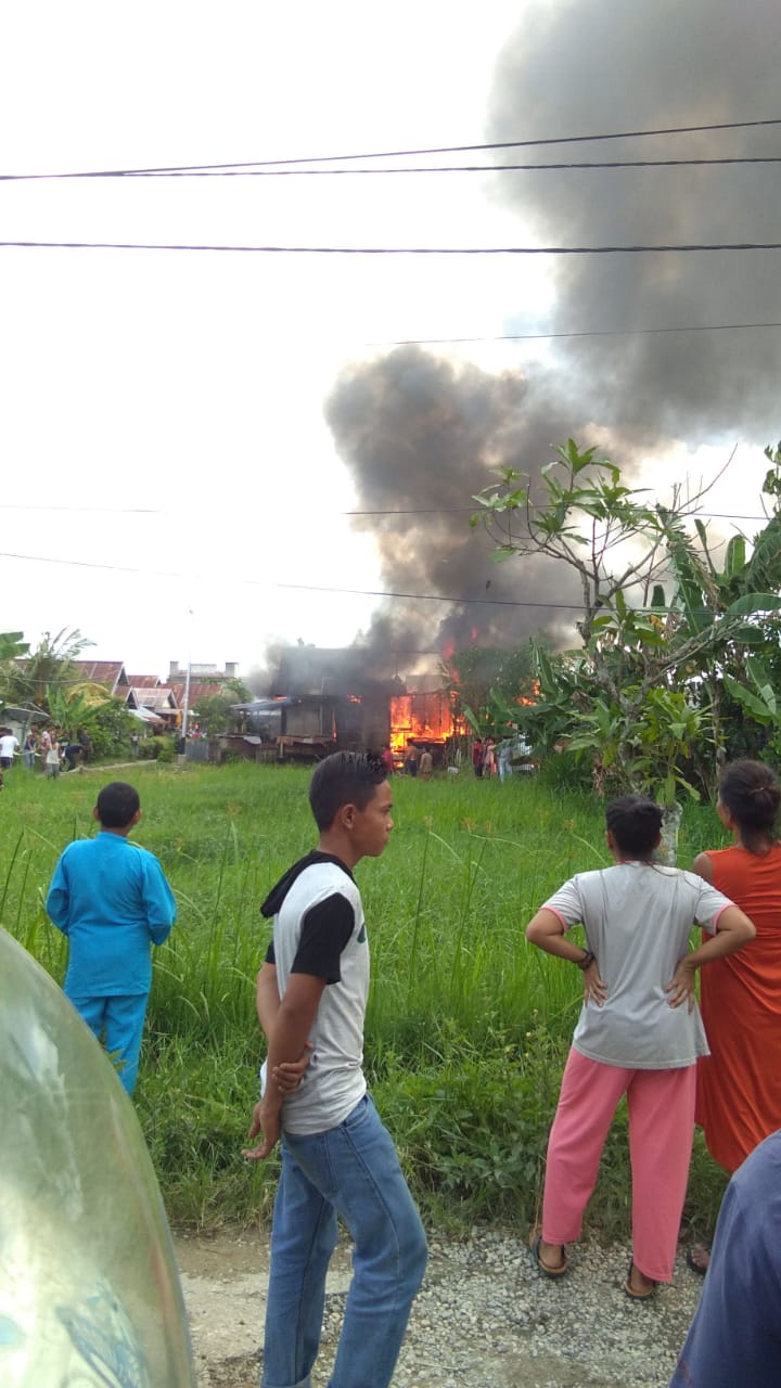 Maranti Pingsan Melihat Rumahnya Terbakar