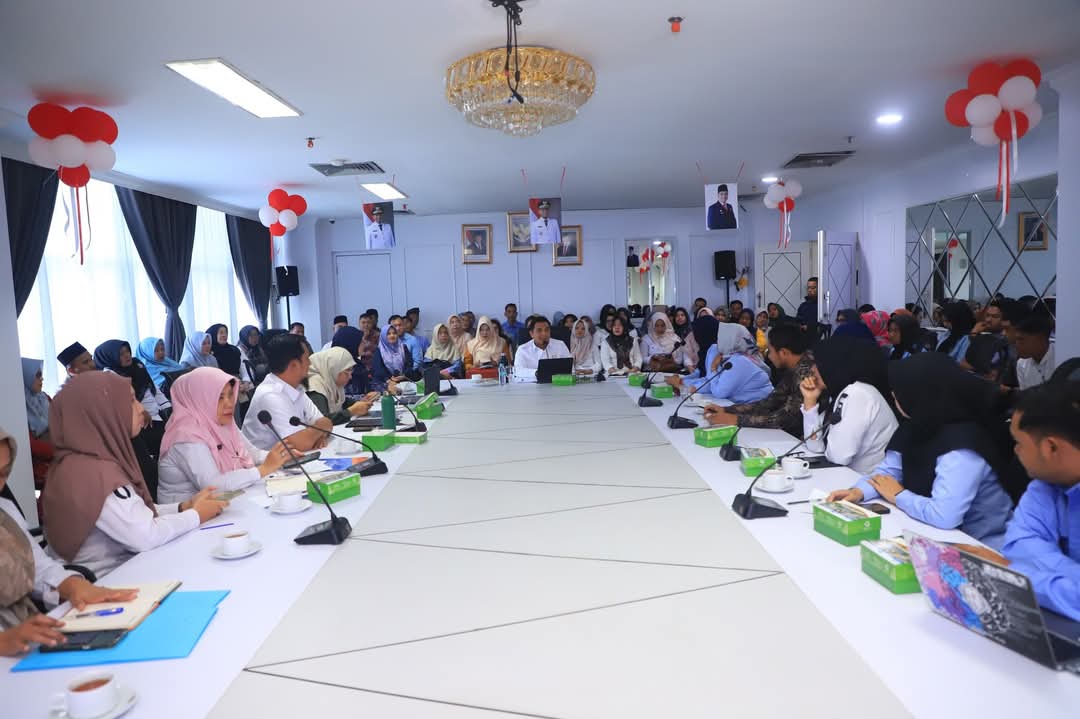 Pj Sekdako Pekanbaru Bahas Pelaksanaan MBG Bersama Kemensetneg RI