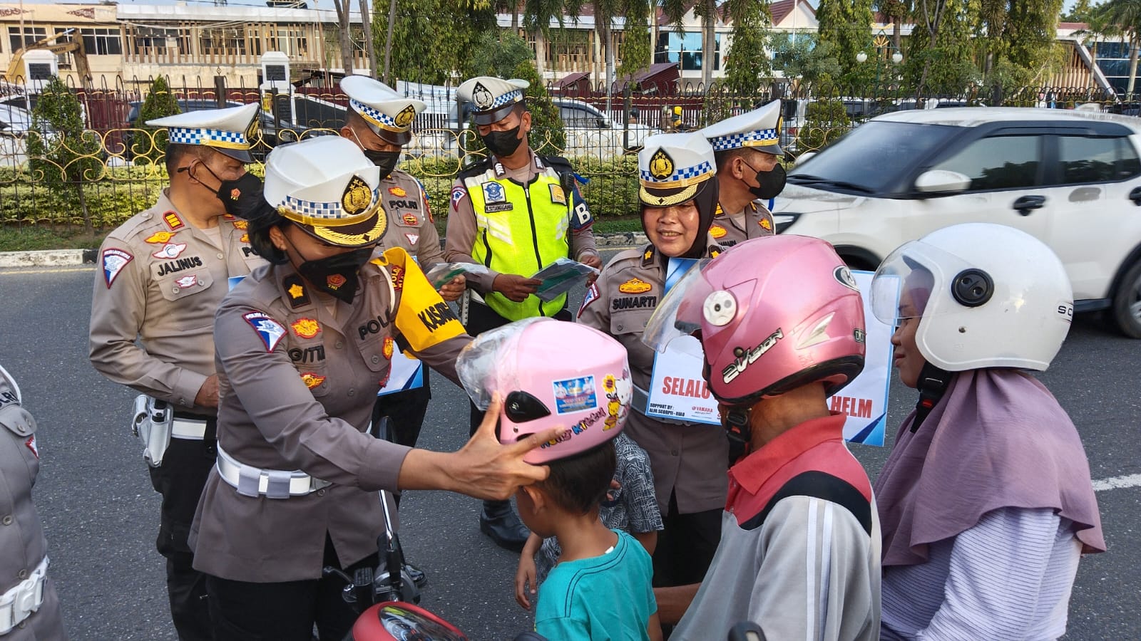 Kompol Brigitta, Polwan Pertama Jabat Kasatlantas Polresta Pekanbaru