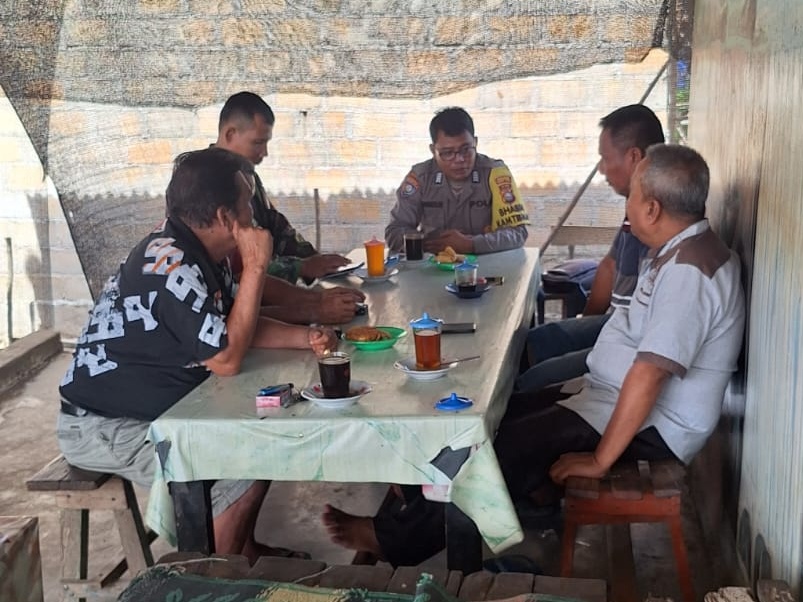 Upaya Menjaga Keamanan di Pilkada 2024, Polsek Bangko Pusako Laksanakan Cooling System