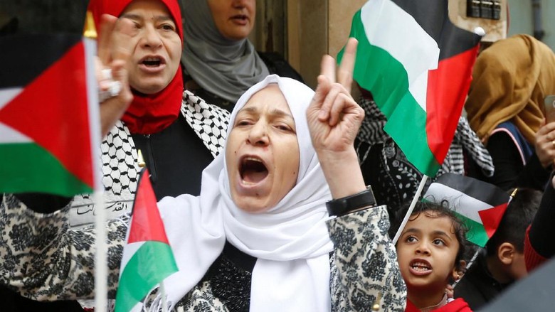 Astafirullah, Trump Resmi Akui Yerusalem Ibu Kota Israel, Palestina Mulai Bergejolak