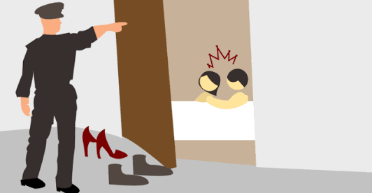 Kepergok di Kamar Hotel, si Cowok: Baru Satu Ronde Pak