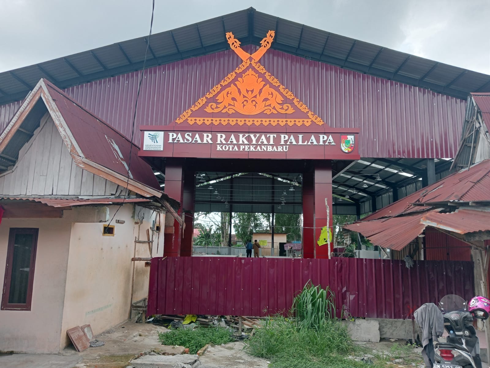 Pasar Palapa Diaudit, Pedagang Belum Tempati Bangunan Baru