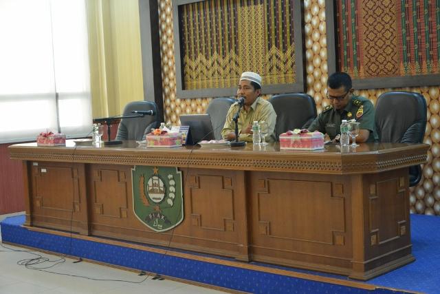 Inspektorat Pemkab Siak Gelar Rapat Persiapan HAKI 2016