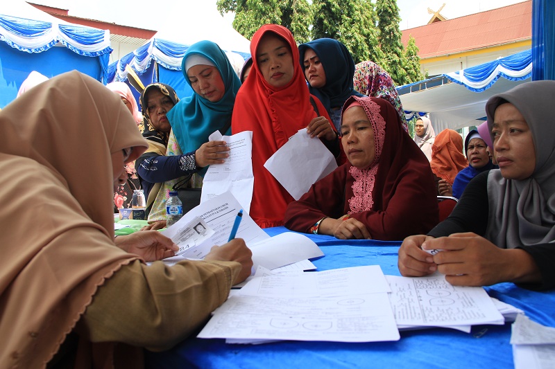 Pegawai Kejari Pekanbaru Cek Gejala Kanker Serviks dan Payudara
