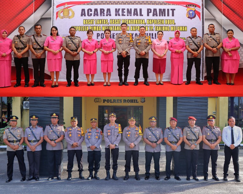 Ipda Bonni Jabat Kapolsek Tanah Putih Tanjung Melawan, Kapolres Rohil: Jaga Integritas