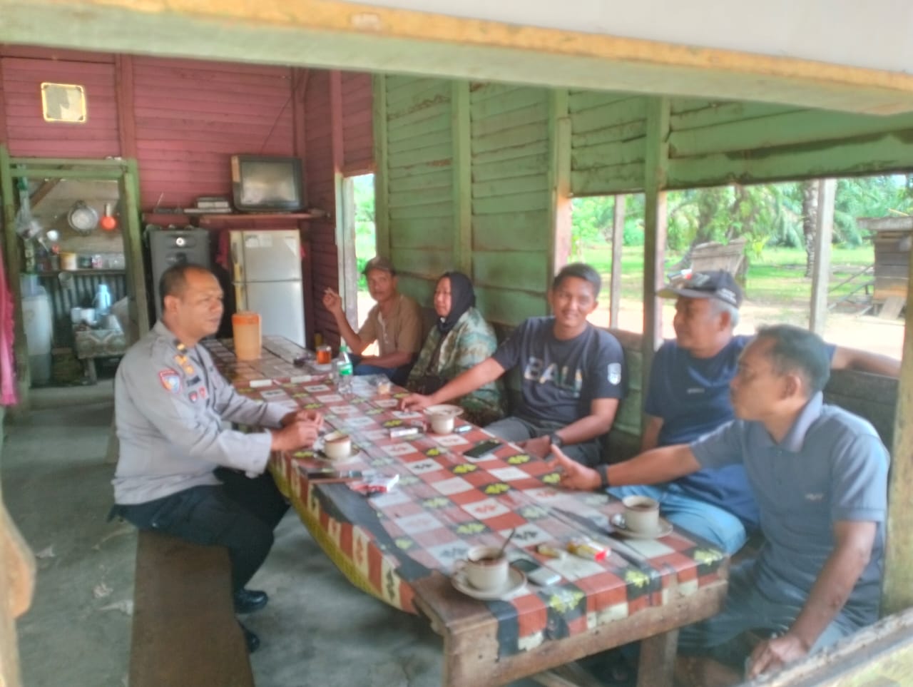 Kegiatan Cooling System Pilkada Damai di Bangko Pusako